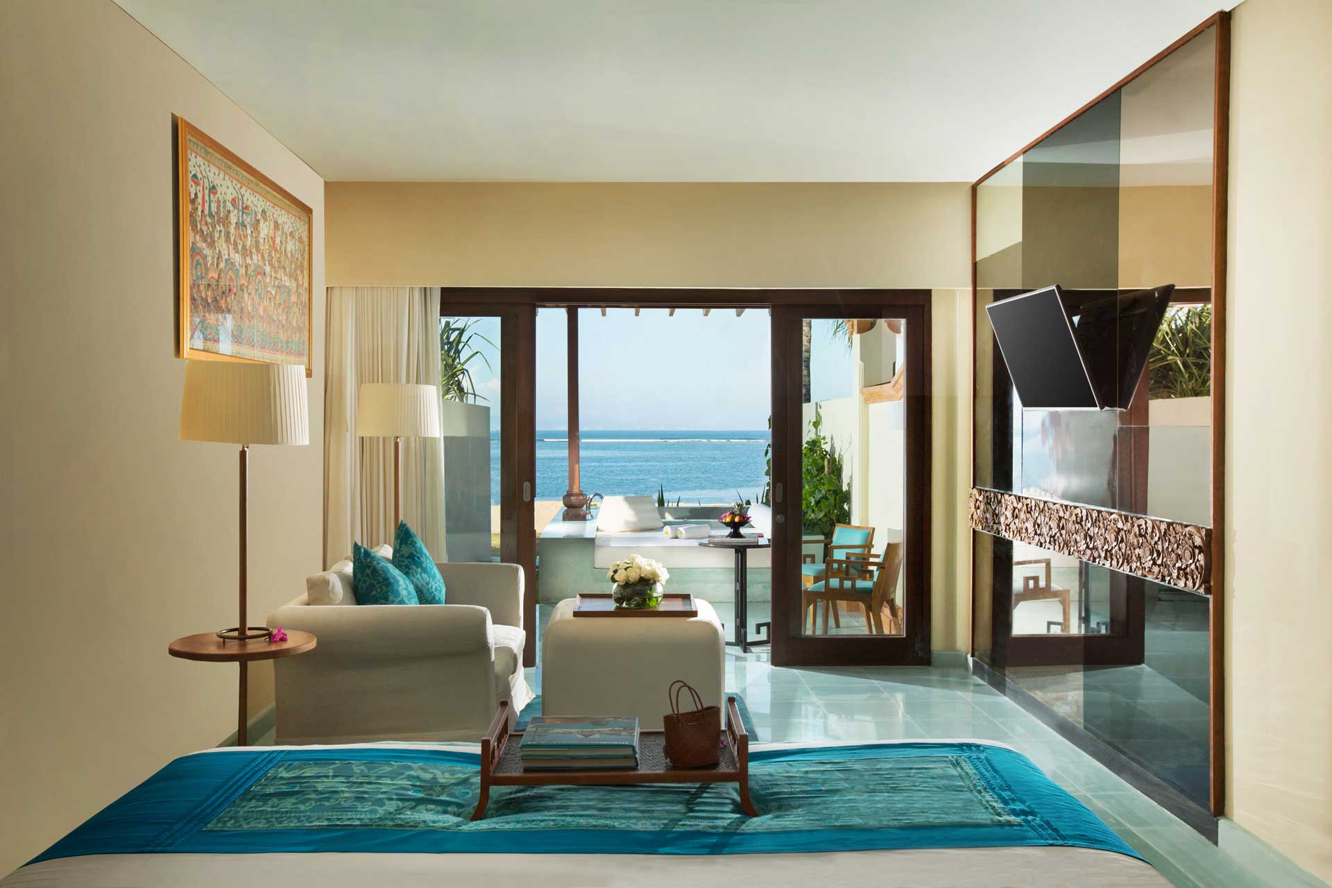 ocean view suite in nusa dua at sadara resort