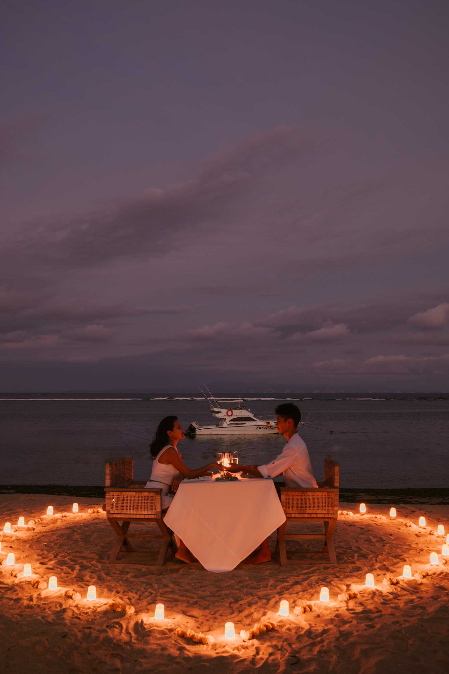 Romantic Dinner Bali Villa