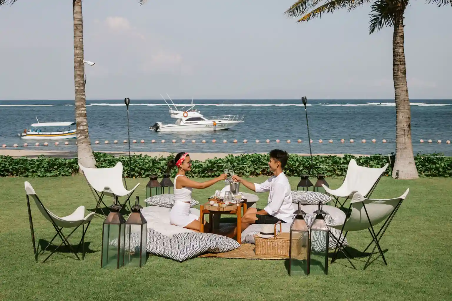 enjoy your picnic with a view in nusa dua resort